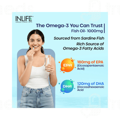 Inlife Fish Oil 1000 MG Capsule 60