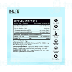 Inlife Fish Oil 1000 MG Capsule 60