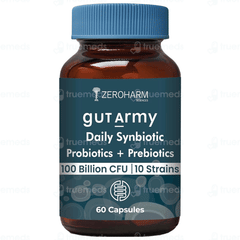 Zeroharm Sciences Gut Army Prebiotic And Probiotic Capsule 60 Zeroharm Sciences Gut Army Prebiotic And Probiotic Capsule 60