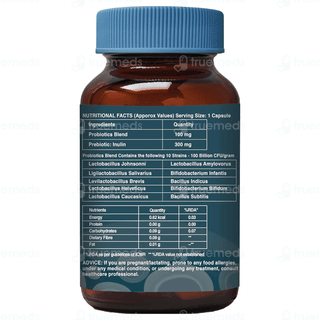 Zeroharm Sciences Gut Army Prebiotic And Probiotic Capsule 60