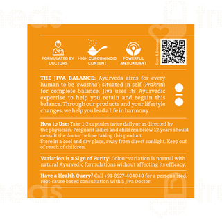 Jiva Ayurveda Turmeric Capsule 60