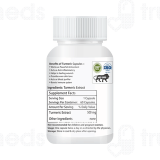 Zindagi Turmeric Extract Curcumin Capsule 60