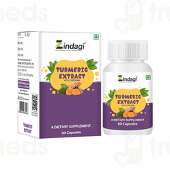 Zindagi Turmeric Extract Curcumin Capsule 60 Zindagi Turmeric Extract Curcumin Capsule 60