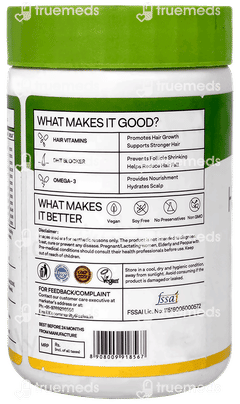 Oziva Hair Vitamins With Dht Blocker & Omega 3 Capsule 60