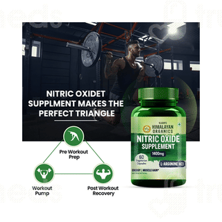 Himalayan Organics Nitric Oxide 1400 MG Capsule 60