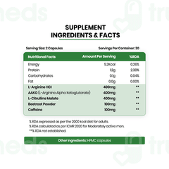 Himalayan Organics Nitric Oxide 1400 MG Capsule 60