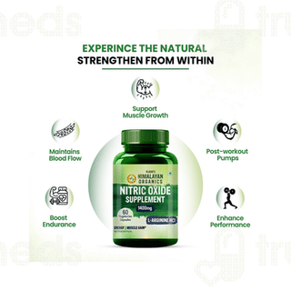 Himalayan Organics Nitric Oxide 1400 MG Capsule 60