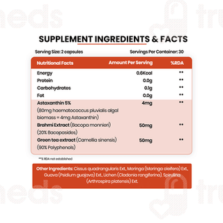Himalayan Organics Astaxanthin 4 MG Capsule 60