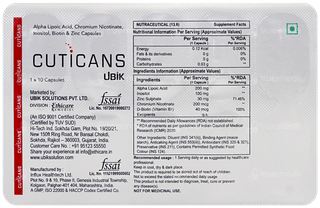 Cuticans Capsule 10