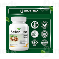 Biotrex Selenium 200 Mcg Veg Capsule 60