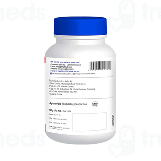 Healthvit Ashwagandha 250 MG Capsule 60