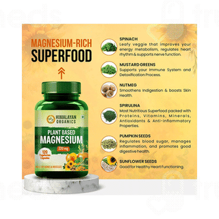 Himalayan Organics Magnesium Capsule 120