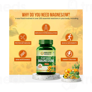 Himalayan Organics Magnesium Capsule 120