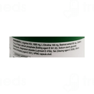 Pure Nutrition L Arginine Capsule 60