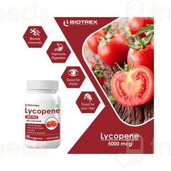Biotrex Lycopene 5000mcg Vegetarian Capsule 60