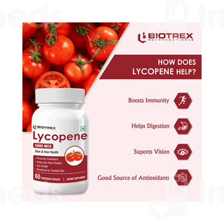 Biotrex Lycopene 5000mcg Vegetarian Capsule 60