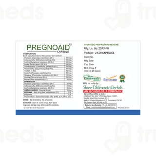 Sdh Naturals Pregnoaid Capsule 60