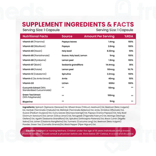 Himalayan Organics Plant Based Collagen Builder Vegetarian Capsule 90