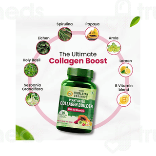 Himalayan Organics Plant Based Collagen Builder Vegetarian Capsule 90