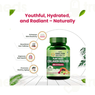 Himalayan Organics Plant Based Collagen Builder Vegetarian Capsule 90