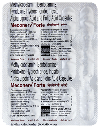 Meconerv Forte Capsule 15