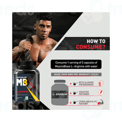 Muscleblaze L Arginine Capsule 90