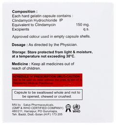 Clindaness 150 Capsule 10 Clindaness 150 Capsule 10