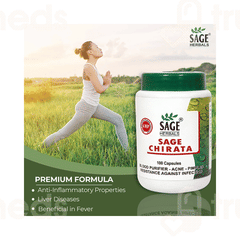 Sage Herbals Chirata Capsule 100