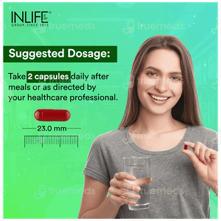 Inlife Magnesium Glycinate With Zinc Picolinate Capsule 120