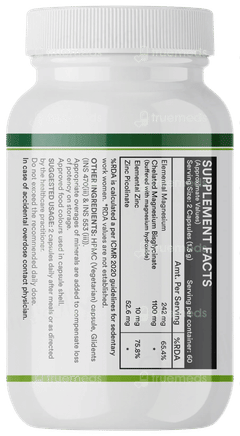 Inlife Magnesium Glycinate With Zinc Picolinate Capsule 120