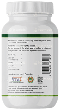 Inlife Magnesium Glycinate With Zinc Picolinate Capsule 120