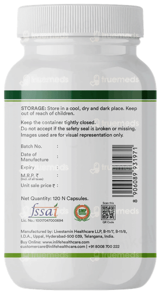 Inlife Magnesium Glycinate With Zinc Picolinate Capsule 120