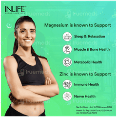 Inlife Magnesium Glycinate With Zinc Picolinate Capsule 120