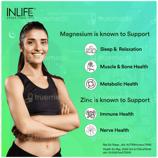 Inlife Magnesium Glycinate With Zinc Picolinate Capsule 120