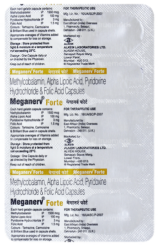 Meganerv Forte Capsule 10