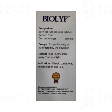 Biolyf Capsule 10 - Uses, Side Effects, Dosage, Price | Truemeds