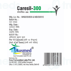 Caresil 300 Mg Capsule 10