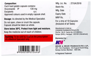 Itzhh Sb 130 Capsule 10