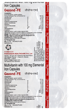 Gezond Fe Capsule 10