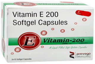 E Vitamin 200 Capsule 10