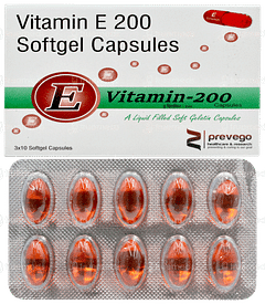 E Vitamin 200 Capsule 10 E Vitamin 200 Capsule 10