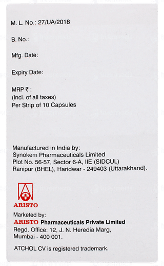 Atchol Cv 20 Capsule 10