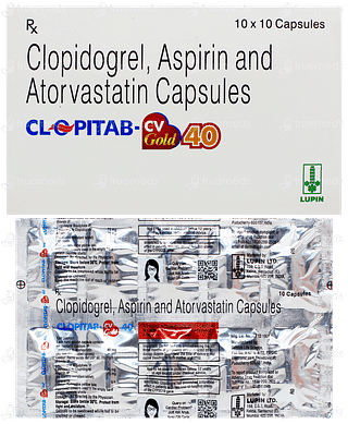 Clopitab Cv Gold 40 Capsule 10