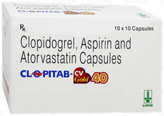 Clopitab Cv Gold 40 Capsule 10