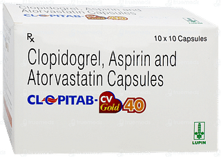 Clopitab Cv Gold 40 Capsule 10