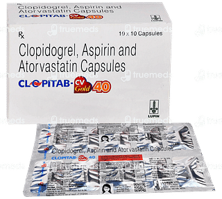 Clopitab Cv Gold 40 MG Capsule 10