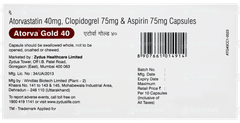 Atorva Gold 40 Capsule 10