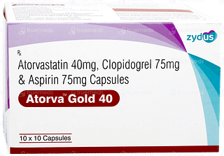 Atorva Gold 40 Capsule 10