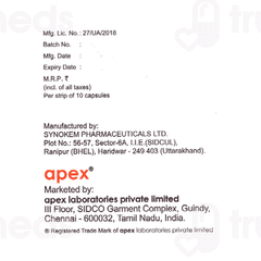 Apexitra Sb 130 Capsule 10