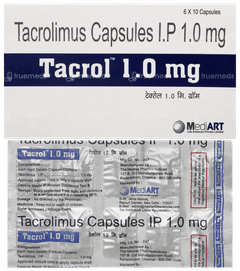 Tacrol 1 MG Capsule 10